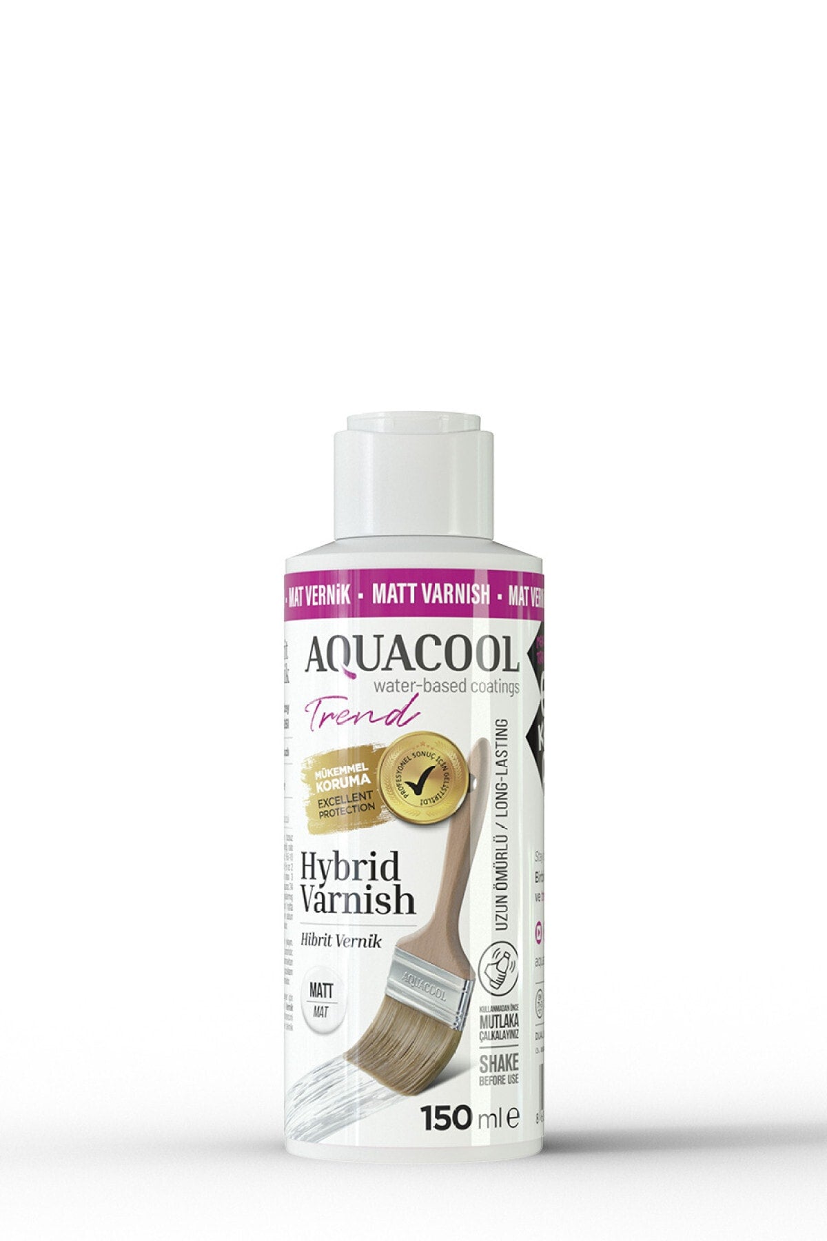 Hybrid Varnish Hobi Boyası Su Bazlı Hibrit Vernik Yarı Mat 150 Ml