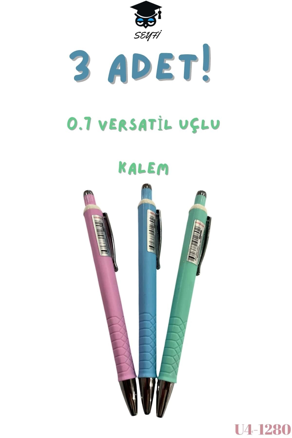 VERSATİL UÇLU KALEM SETLERİ 0.7 MM RENGARENK MODELLER