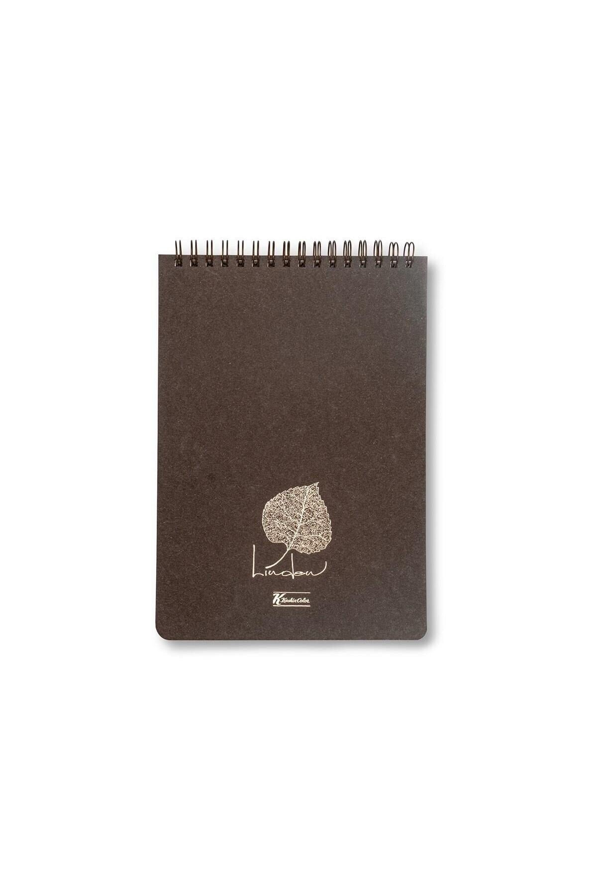 A5 Çizgili Linden Bloknot Defter 80 Yaprak