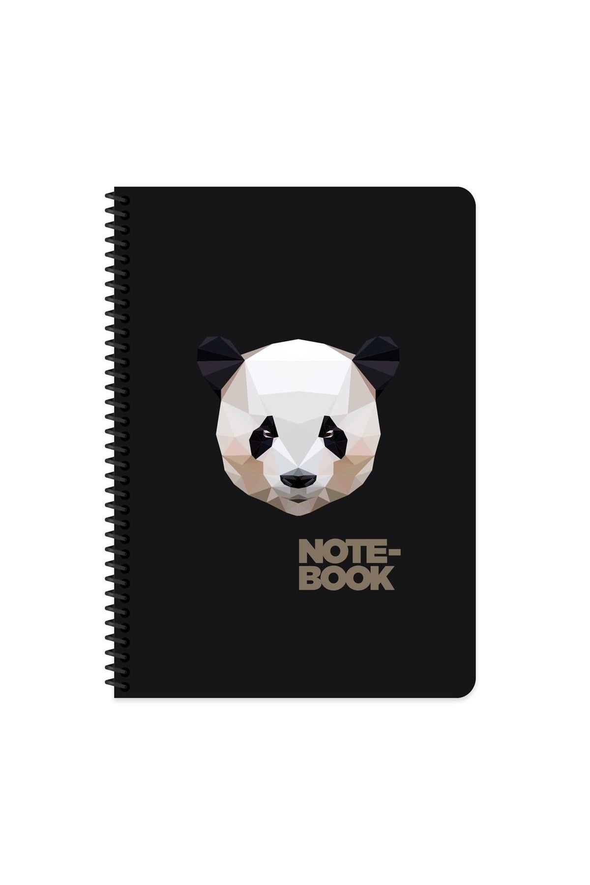 17x24 cm Çizgisiz 100 Yaprak Jungle Sert Kapak Telli Defter 60 gr Beyaz Kağıt