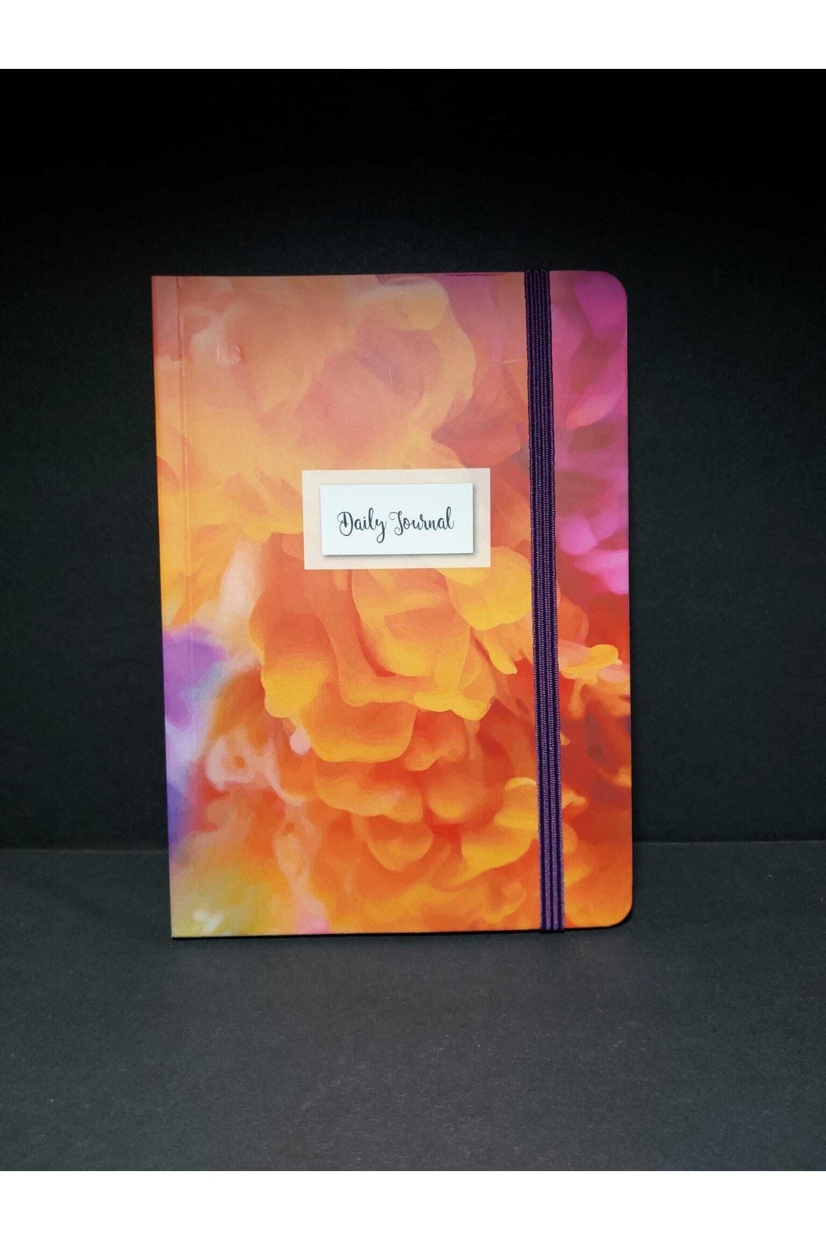 80 Sayfa Kareli Lastikli Defter 14x20 cm Beyaz Sayfalı