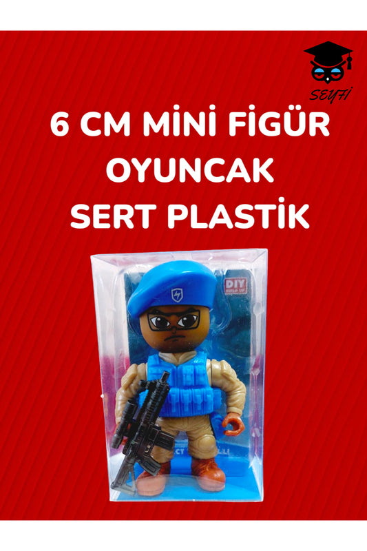 6 CM MİNİ FİGÜR OYUNCAK SERT PLASTİK