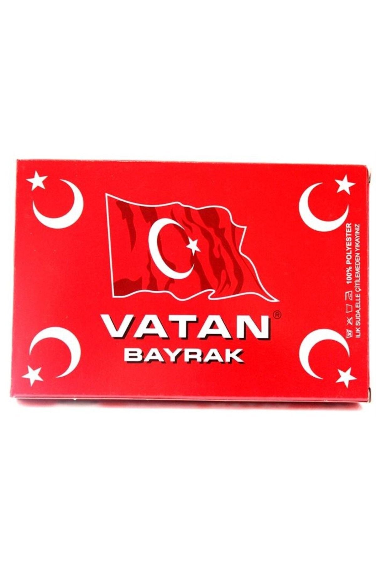 Atalı Bayrak 100x150 Cm - Atatürklü Türk Bayrağı Büyük Boy