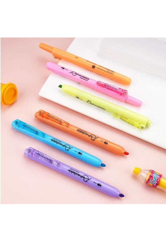 BASMALI FOSFORLU KALEM NEON VE PASTEL RENKLER AMERİKA ÜRETİM YÜKSEK KALİTE İADE GARANTİLİ WRİTECH
