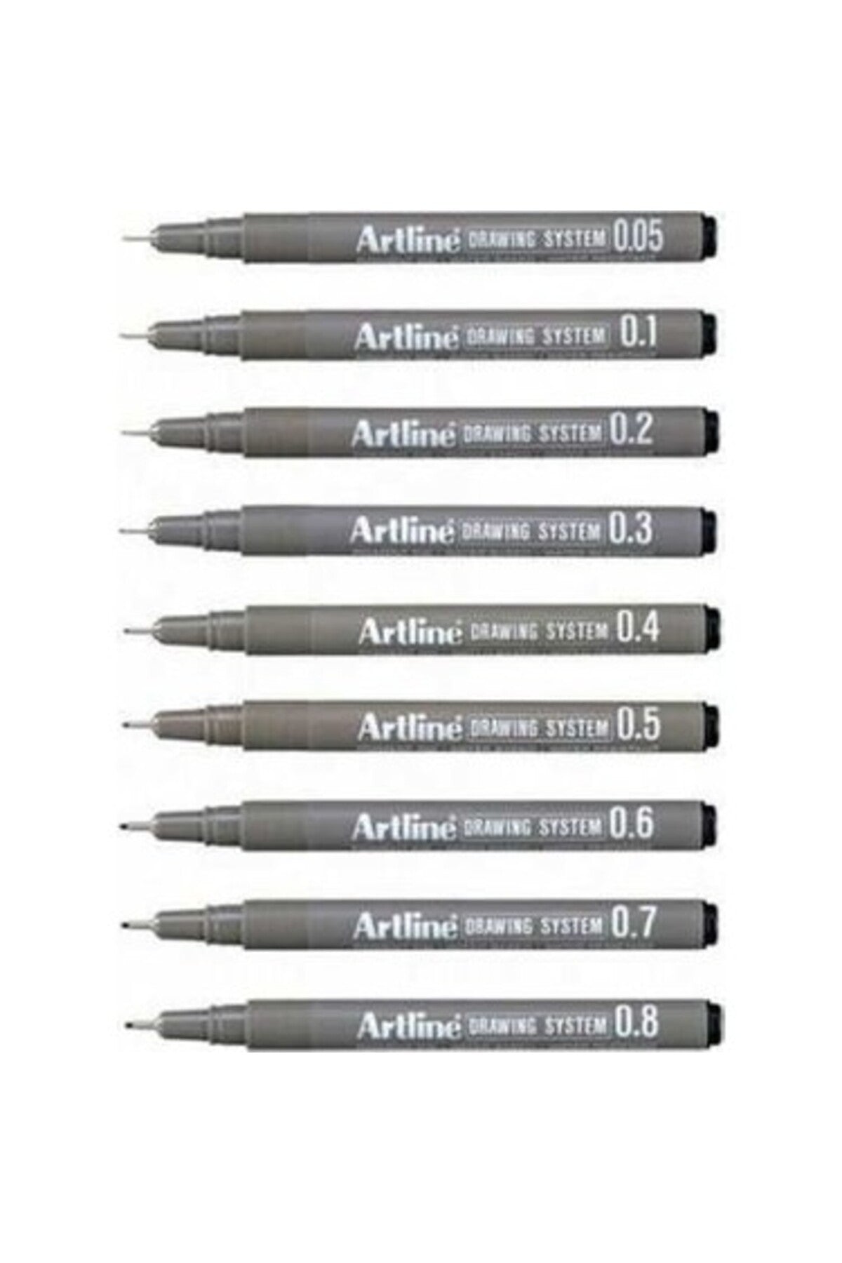 Drawing System Teknik Çizim Kalemi 9'lu Tam Set