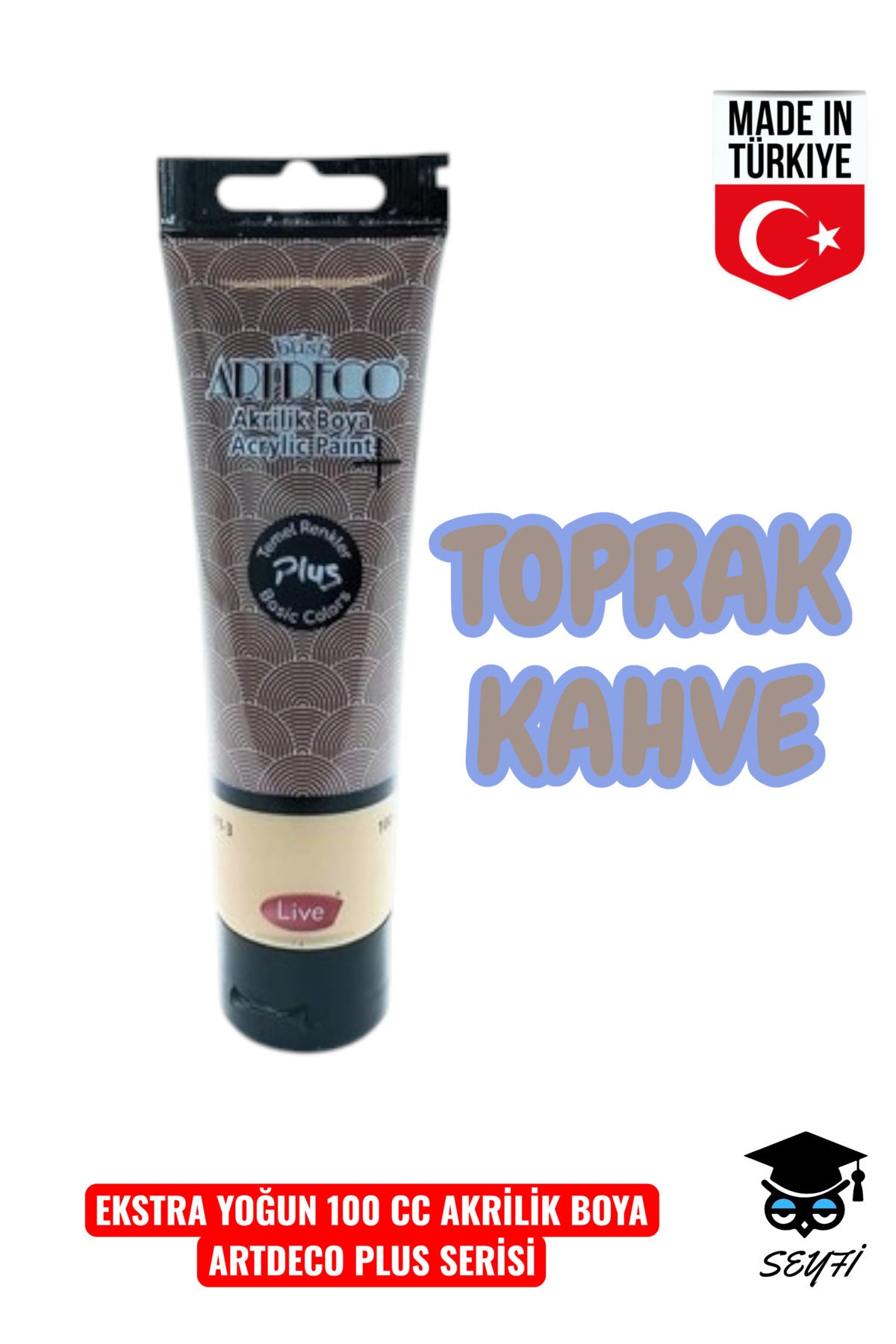 100 ML EKSTRA YOĞUN AKRİLİK BOYA ARTDECO PLUS SERİ
