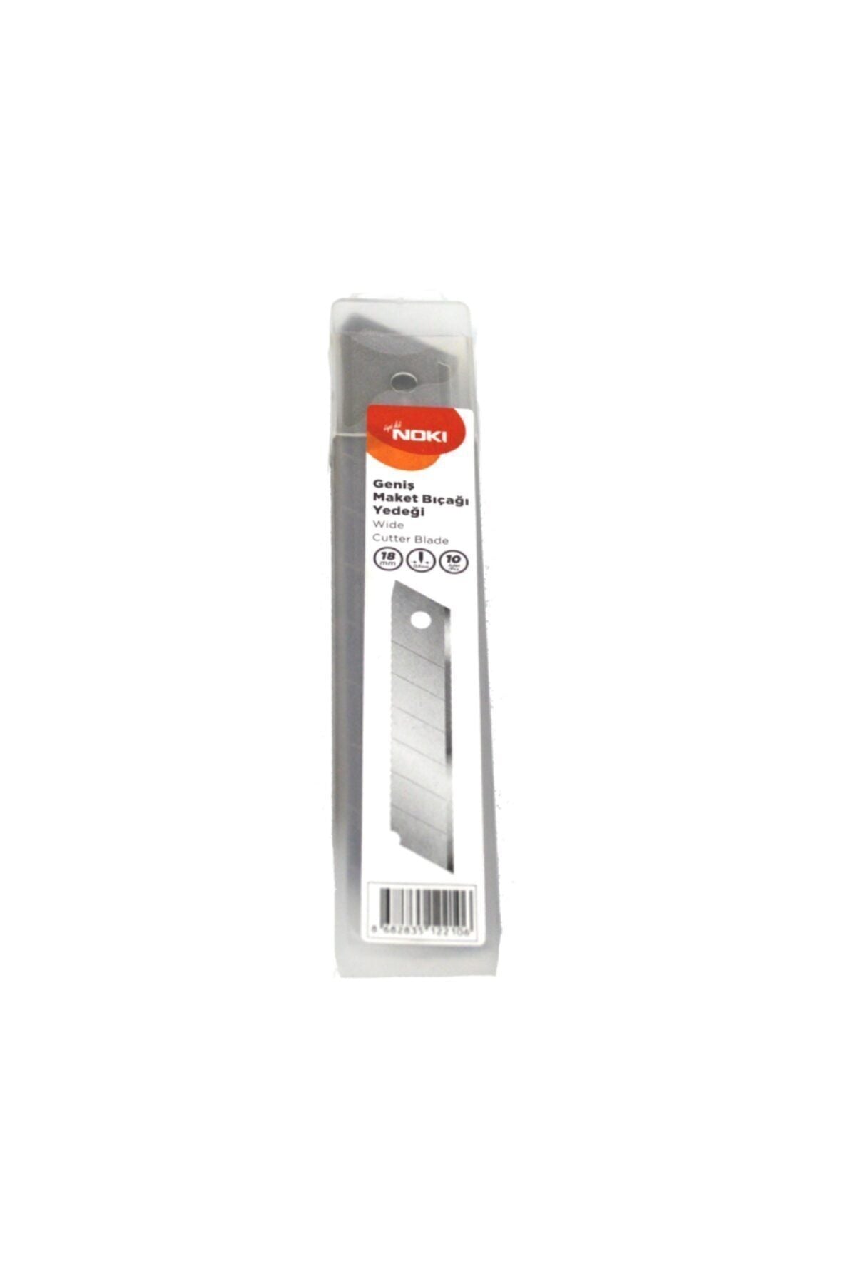 Maket Bıçağı Yedeği Geniş 18 Mm 10 Lu Tüp (br-736)