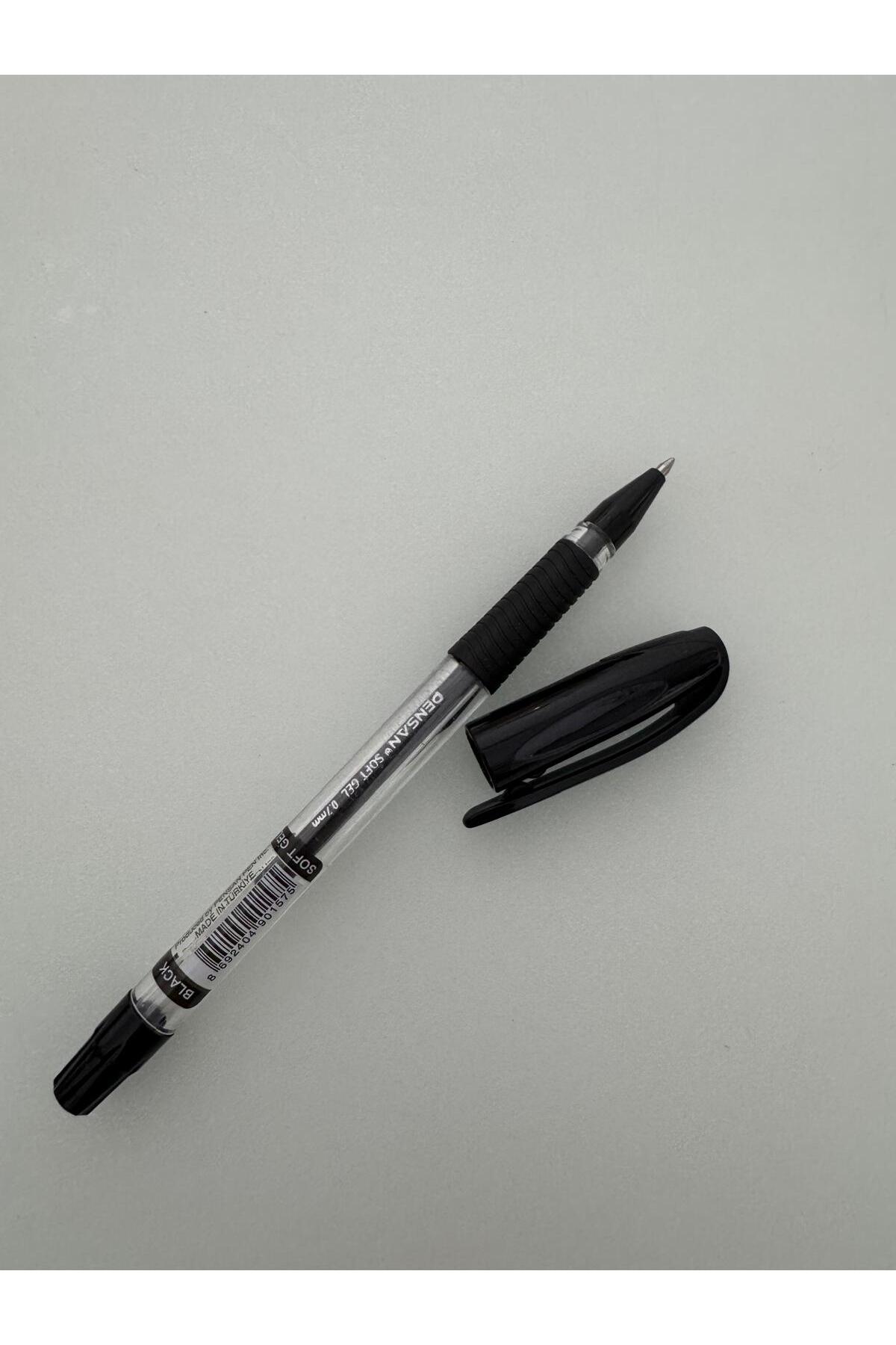 Tükenmez Kalem Soft Gel 0,7 MM Siyah (5 Adet)