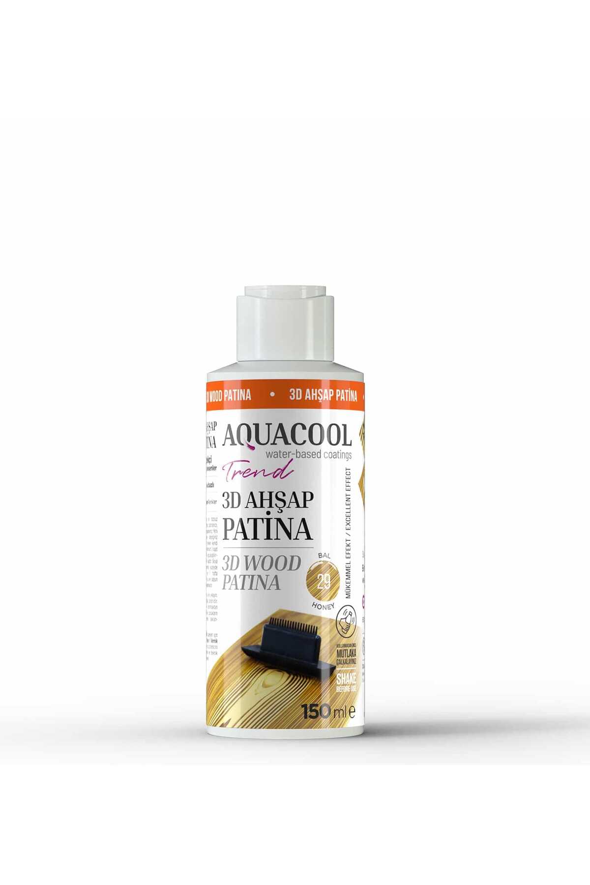 3D AHŞAP PATİNA SU BAZLI 150 ML