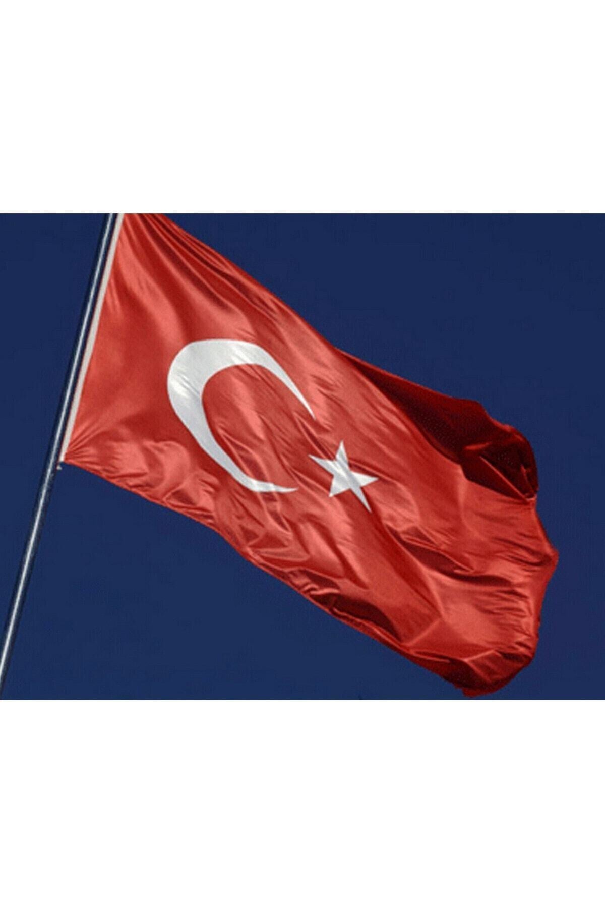 Türk Bayrağı 300x450 Cm Özel Raşel Kumaş Bayrak (BKT-127)
