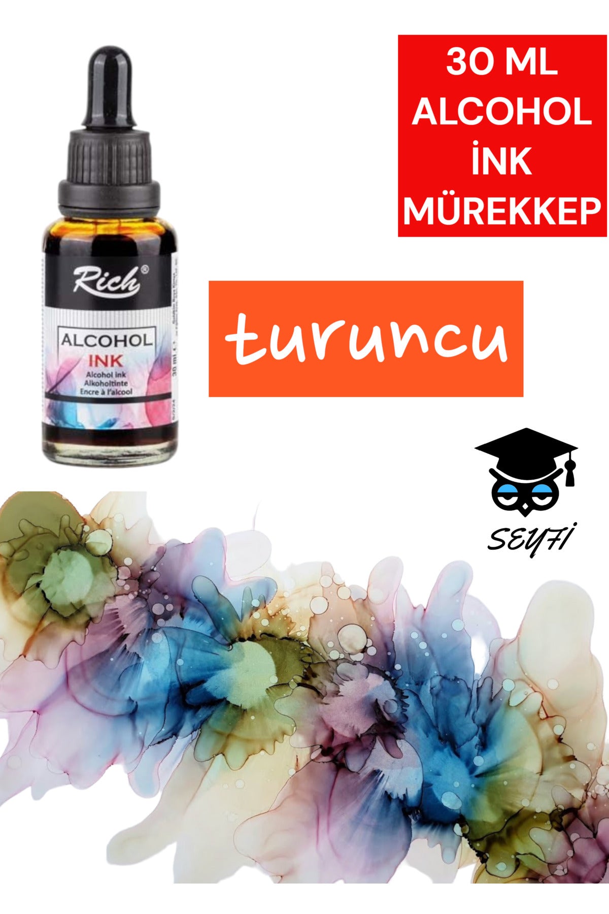 30 ML ALCOHOL İNK MÜREKKEP