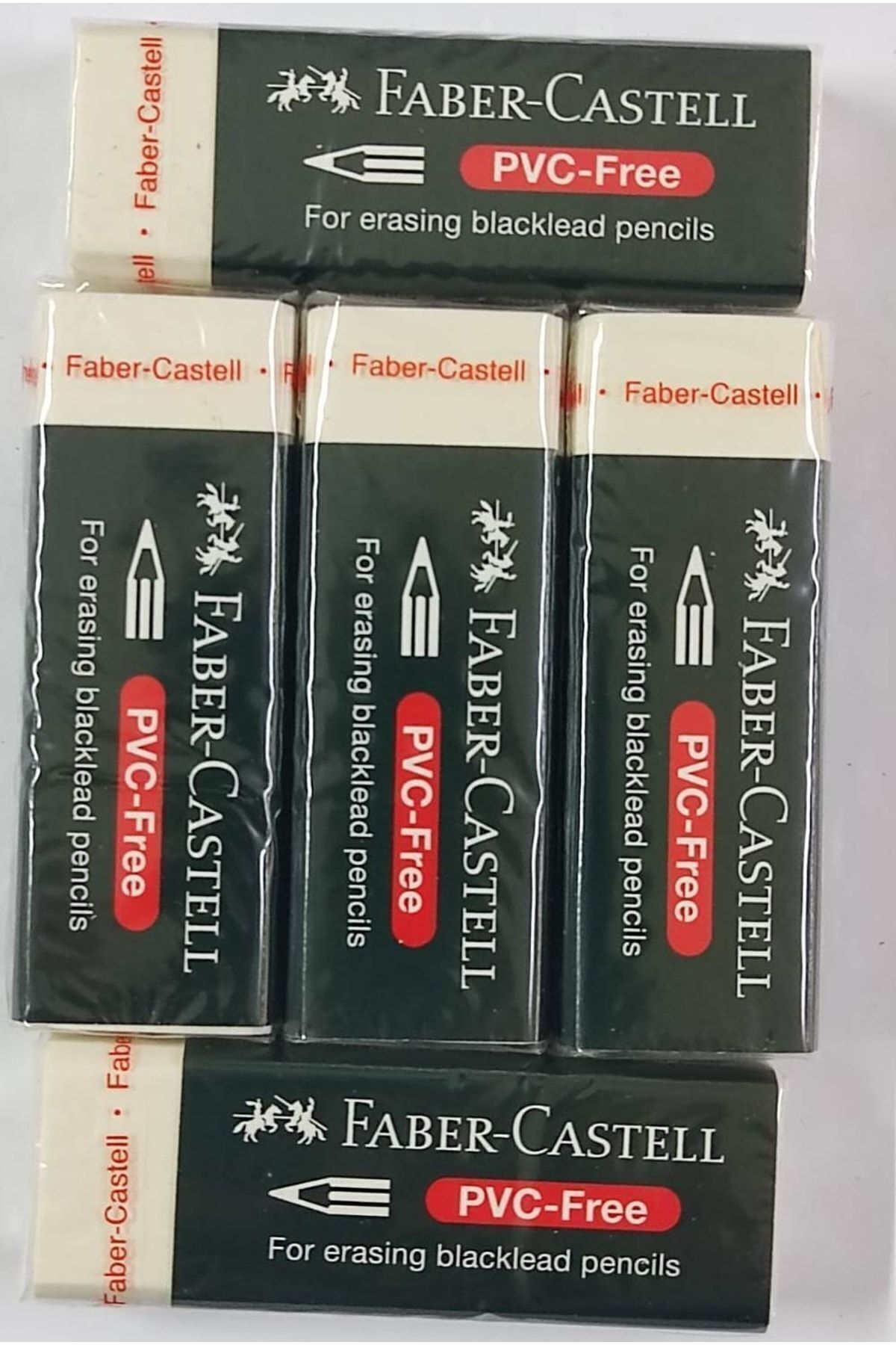 Silgi-faber-castell Büyük Boy Beyaz Silgi-5 Adet