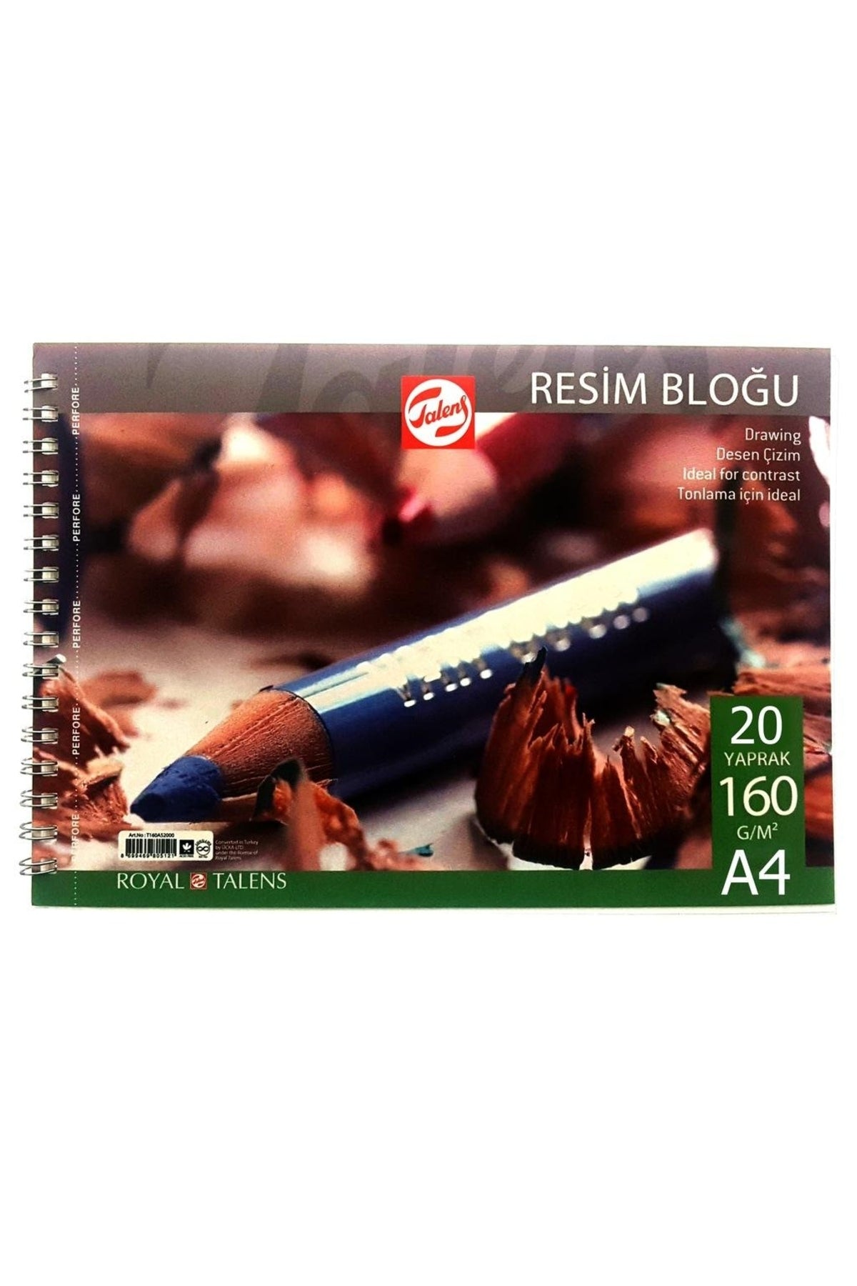 SKETCH-ESKİZ A4 20 YAPRAK 21x29.7 160 g/m DEFTER