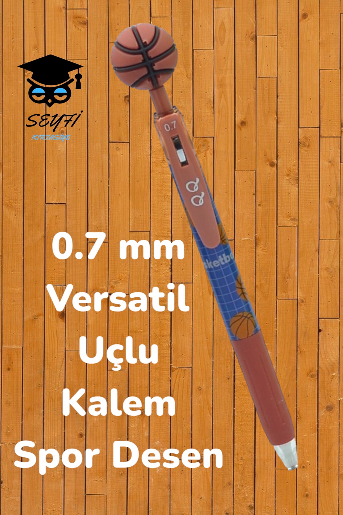 0.7 mm Versatil Uçlu Kalem Spor Desen