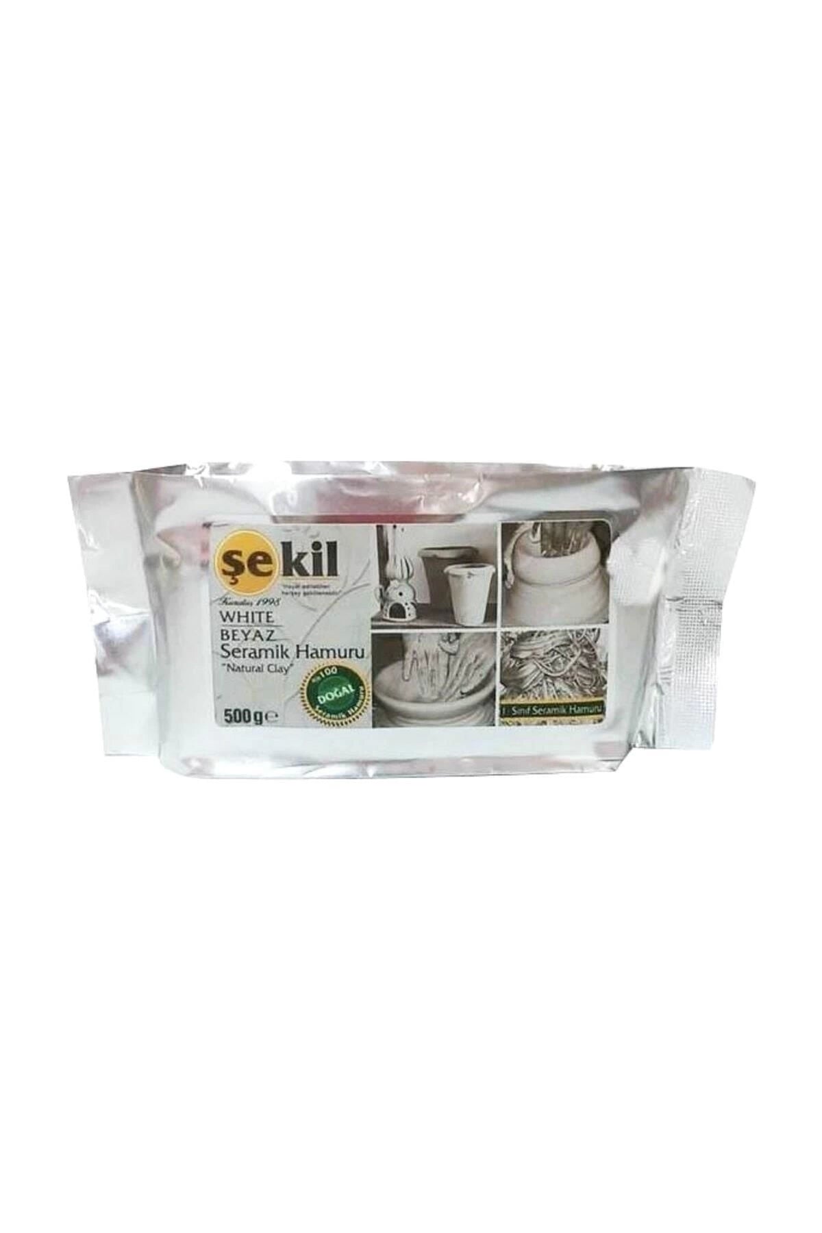 Seramik Hamuru 500 gr Beyaz Vk500byz