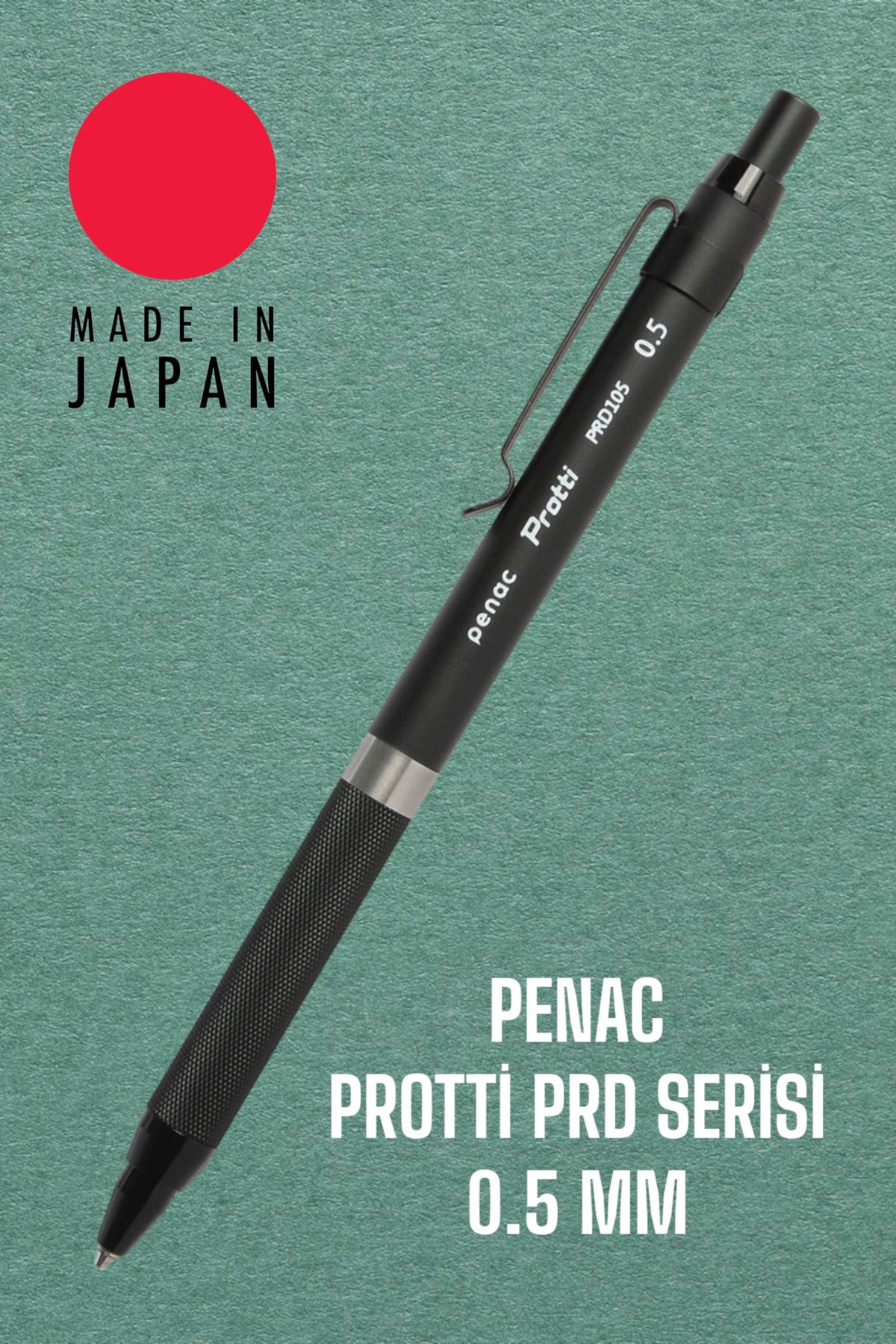 PENAC PROTTİ PRD 0.5 MM SİYAH UÇLU KALEM