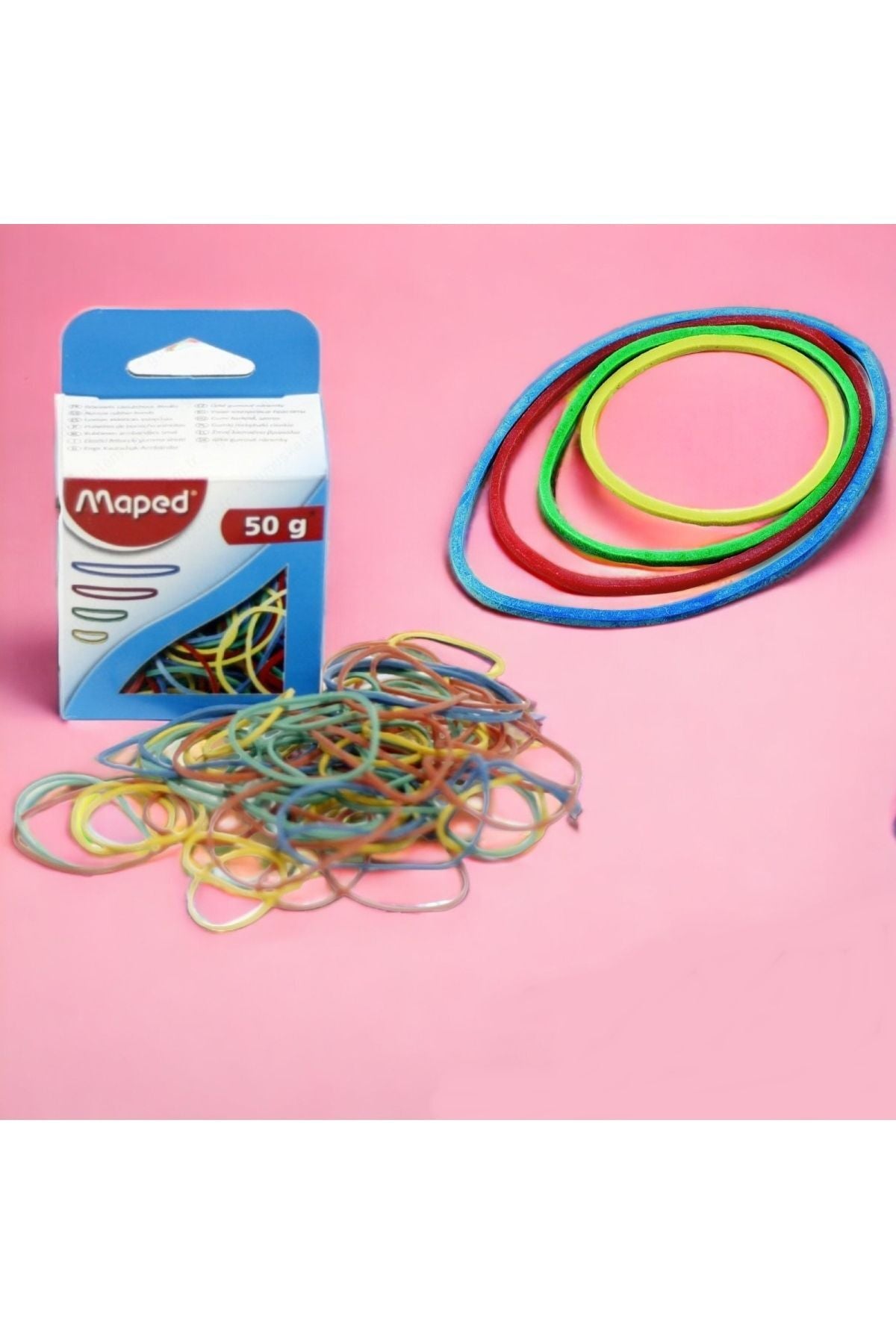 AMBALAJ LASTİĞİ RENKLİ 50GR 351100