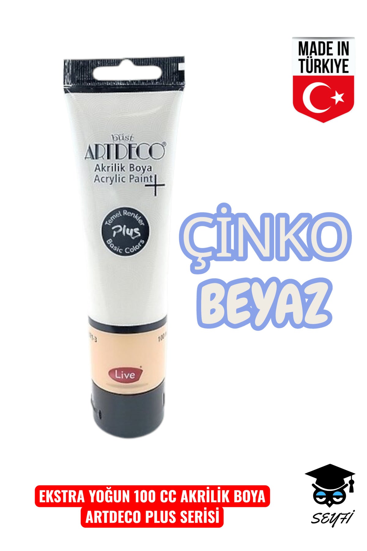 100 ML EKSTRA YOĞUN AKRİLİK BOYA ARTDECO PLUS SERİ