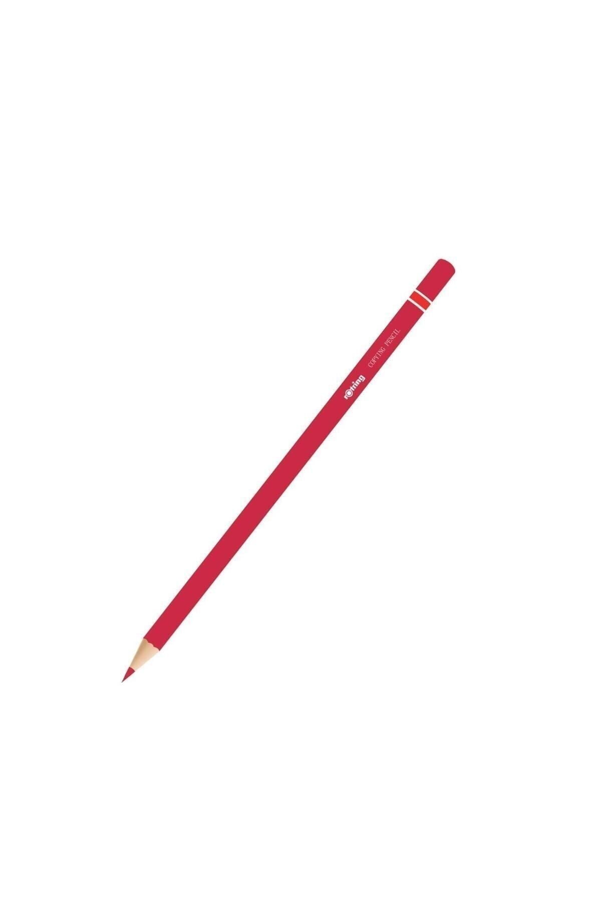 Mercanlı Kurşun Kalem 12 li + Rotring Kırmızı Kopya Kalemi 12 li