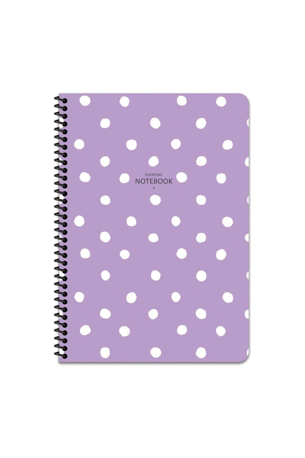ÇİZGİLİ 16x22 CM 80 YAPRAK PLASTİK KAPAK TELLİ DEFTER 60 GRAM BEYAZ SAYFA PUANTİYE