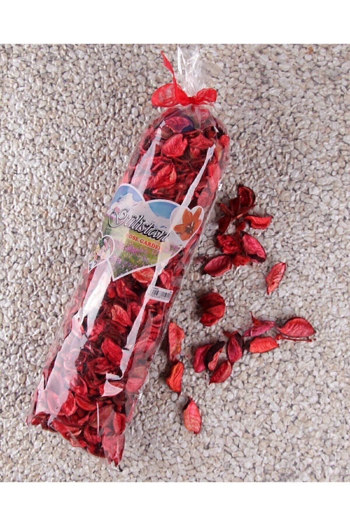 Kuru Gül Yaprağı Koyu Kırmızı 100gr Dekor Için Kullanılır