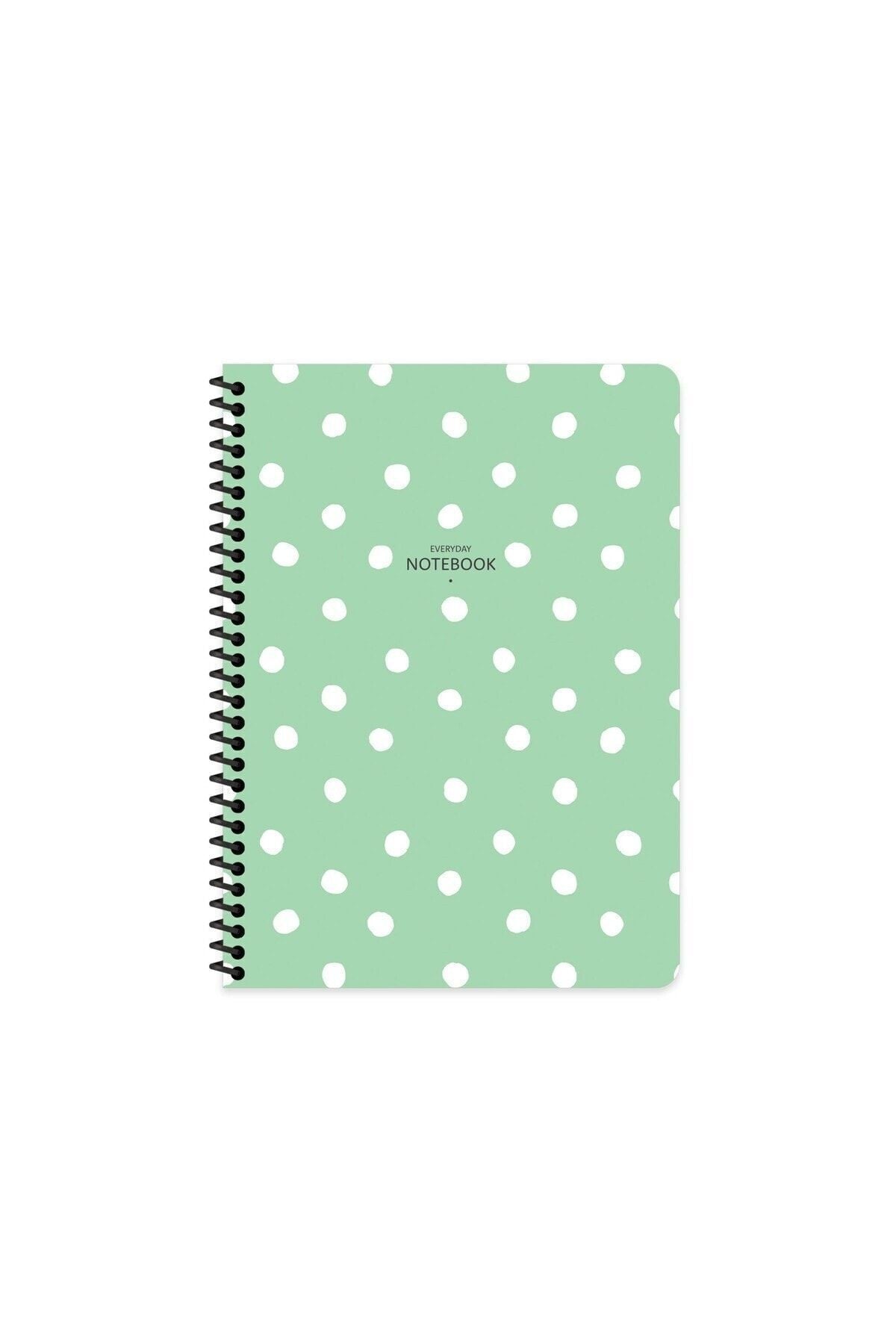 16.5x22.5 Çizgili Defter Puantiye - Yeşil