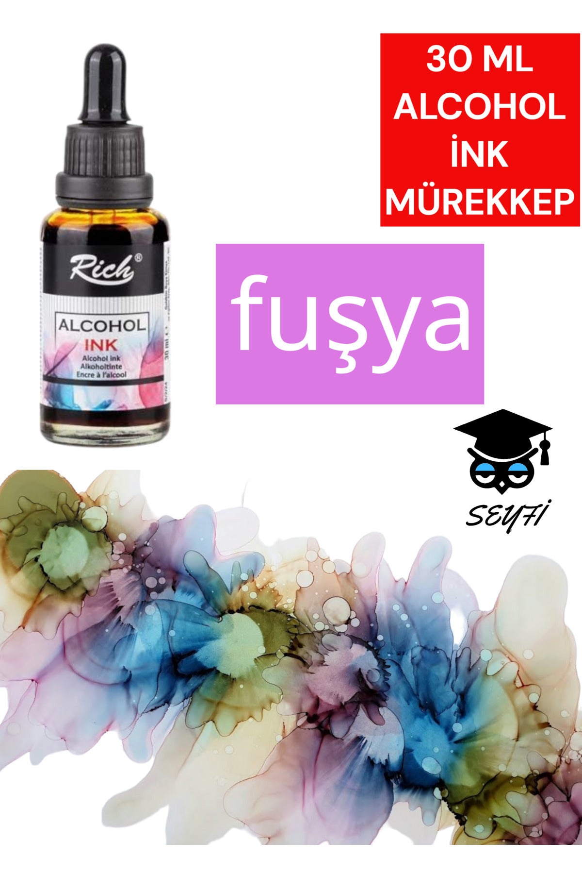 30 ML ALCOHOL İNK MÜREKKEP