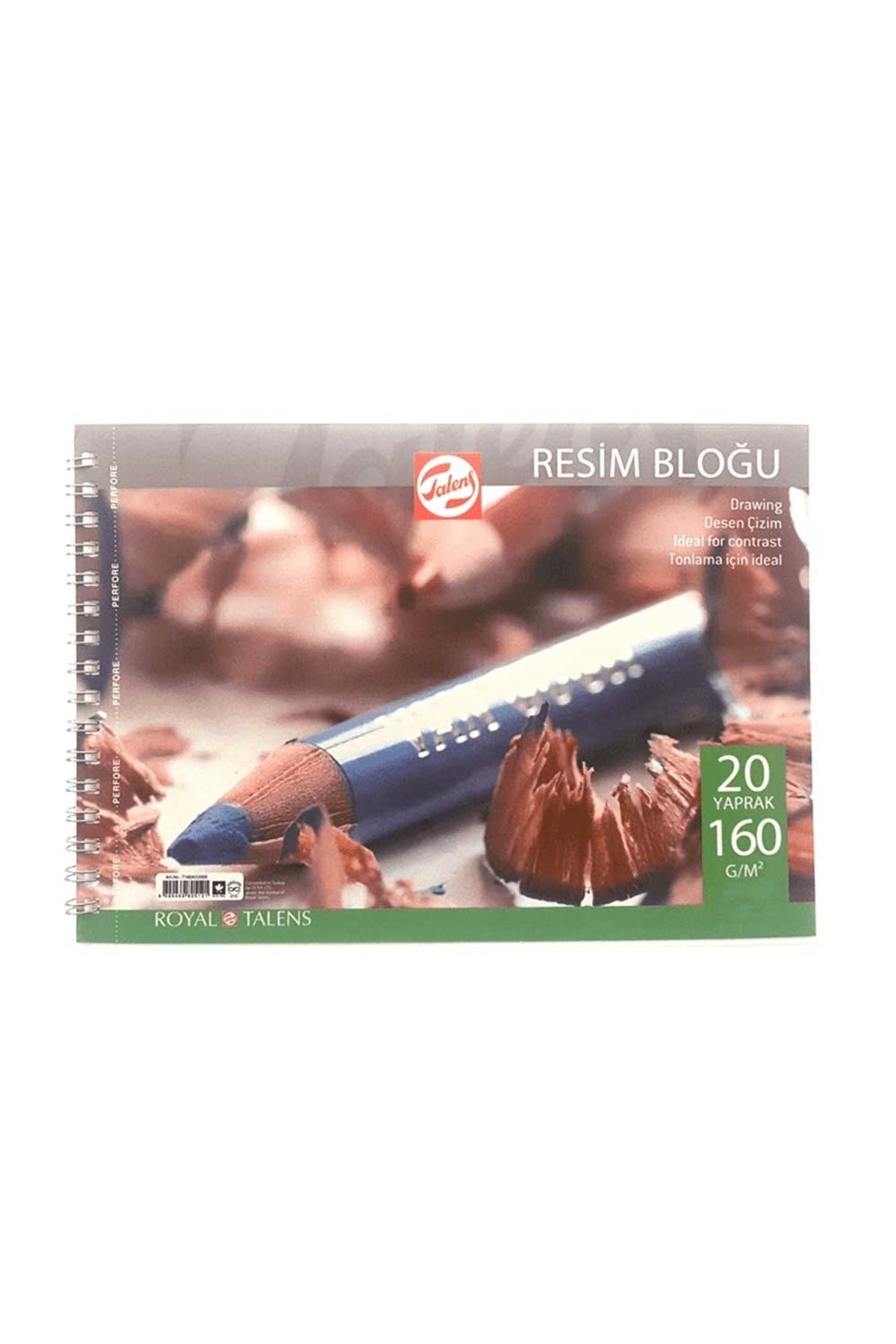 Çizim Bloğu A3 Spiralli 160 gr 20 Yaprak T160A32000