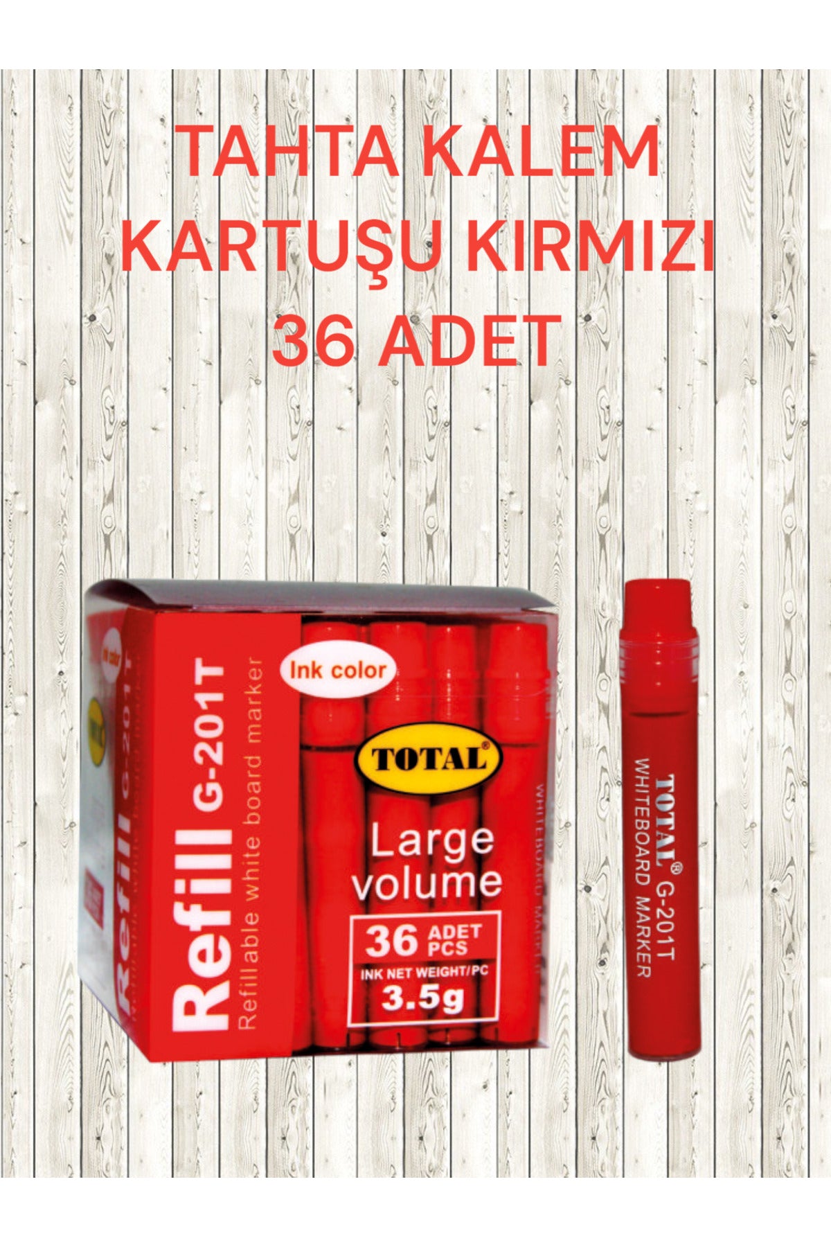 TAHTA KALEM KARTUŞU 36 ADET