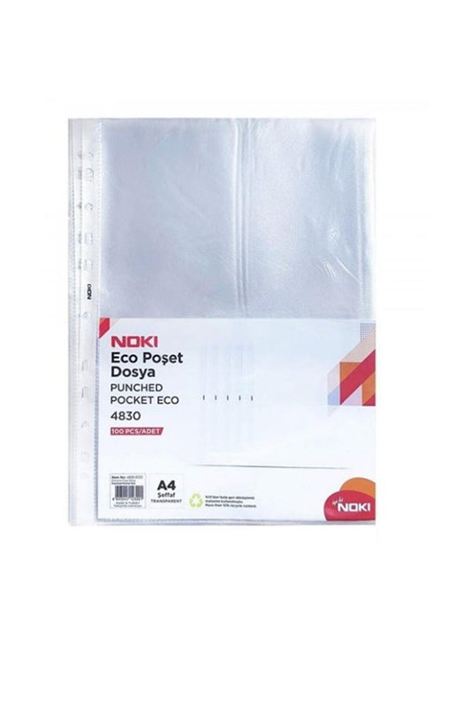 Poşet Dosya Eco A4 100` lü (ys)