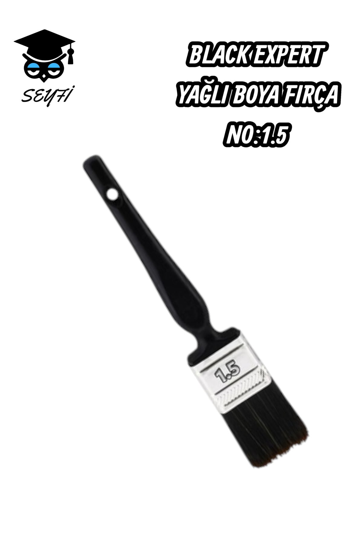 BLACK EXPERT YAĞLI BOYA FIRÇA NO:1.5