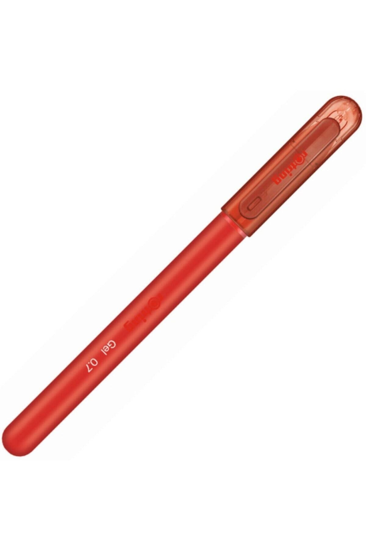 Jel Mürekkepli Roller Kalem Gel 0.7mm Kırmızı