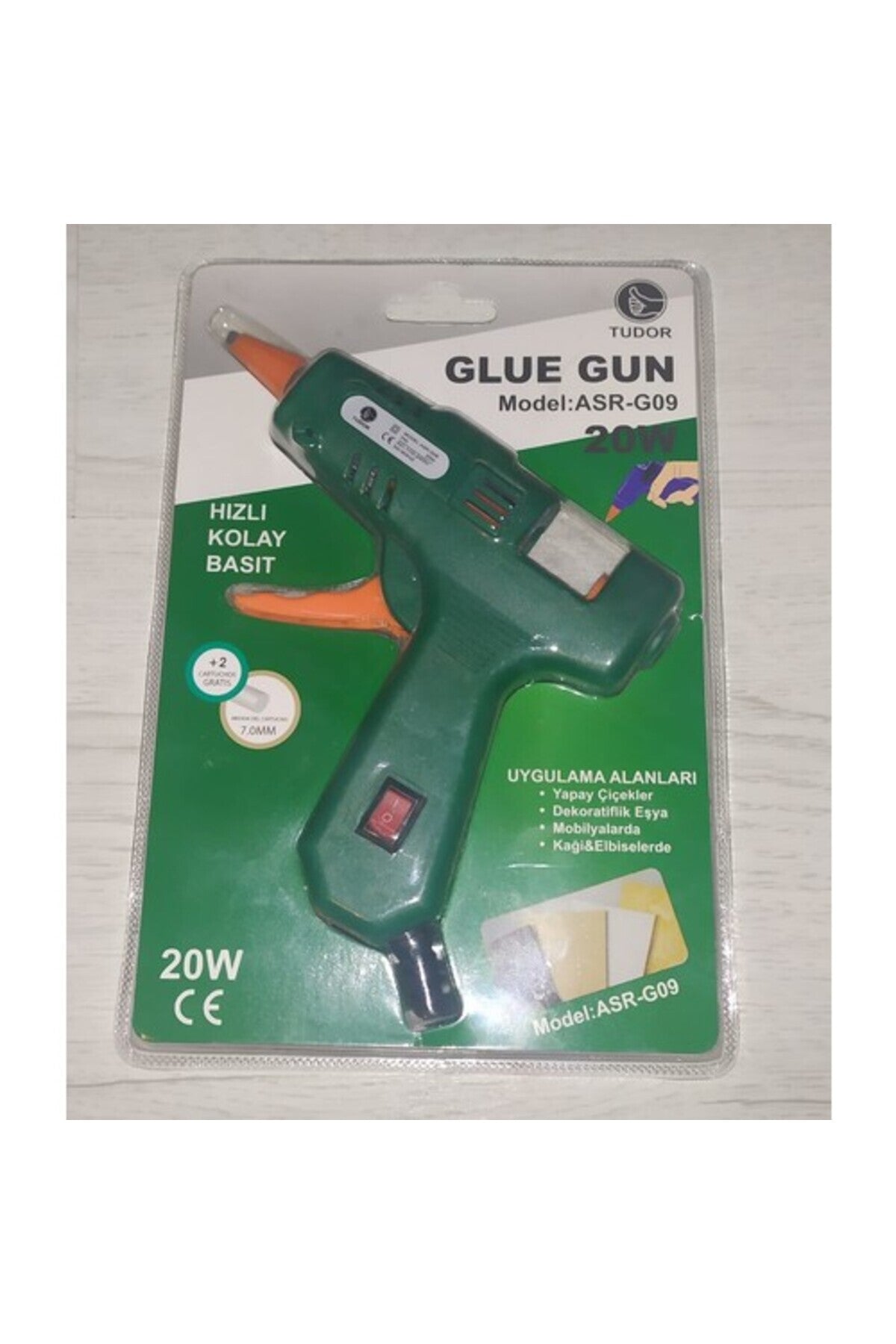 Glue Gun Model: Asr-g09 Sıcak Silikon Tabancası 20 W