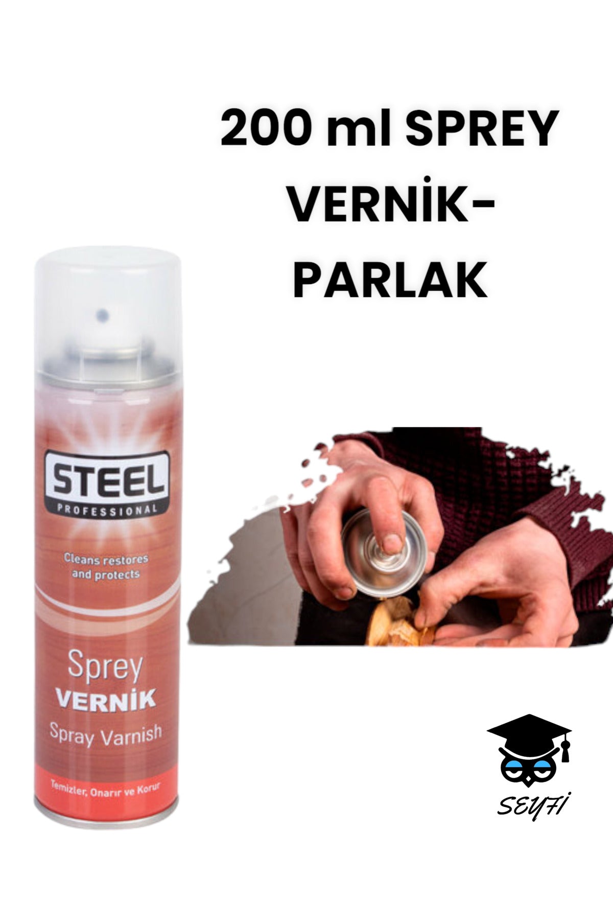 200 ml SPREY VERNİK PARLAK