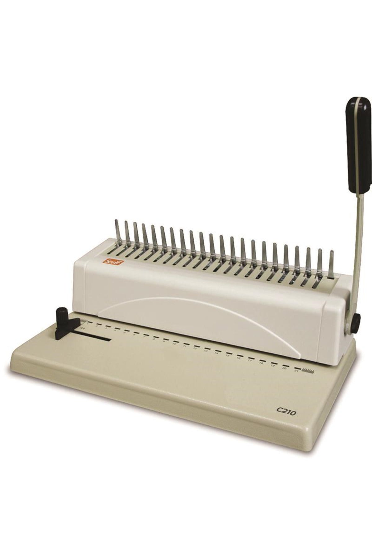 C210 PLASTİK SPİRAL CİLT MAKİNESİ