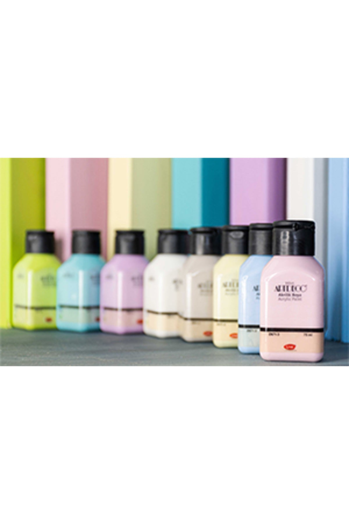 NEW EDİTİON Akrilik Boya 8x75ml Pastel Smoky Renkler Set