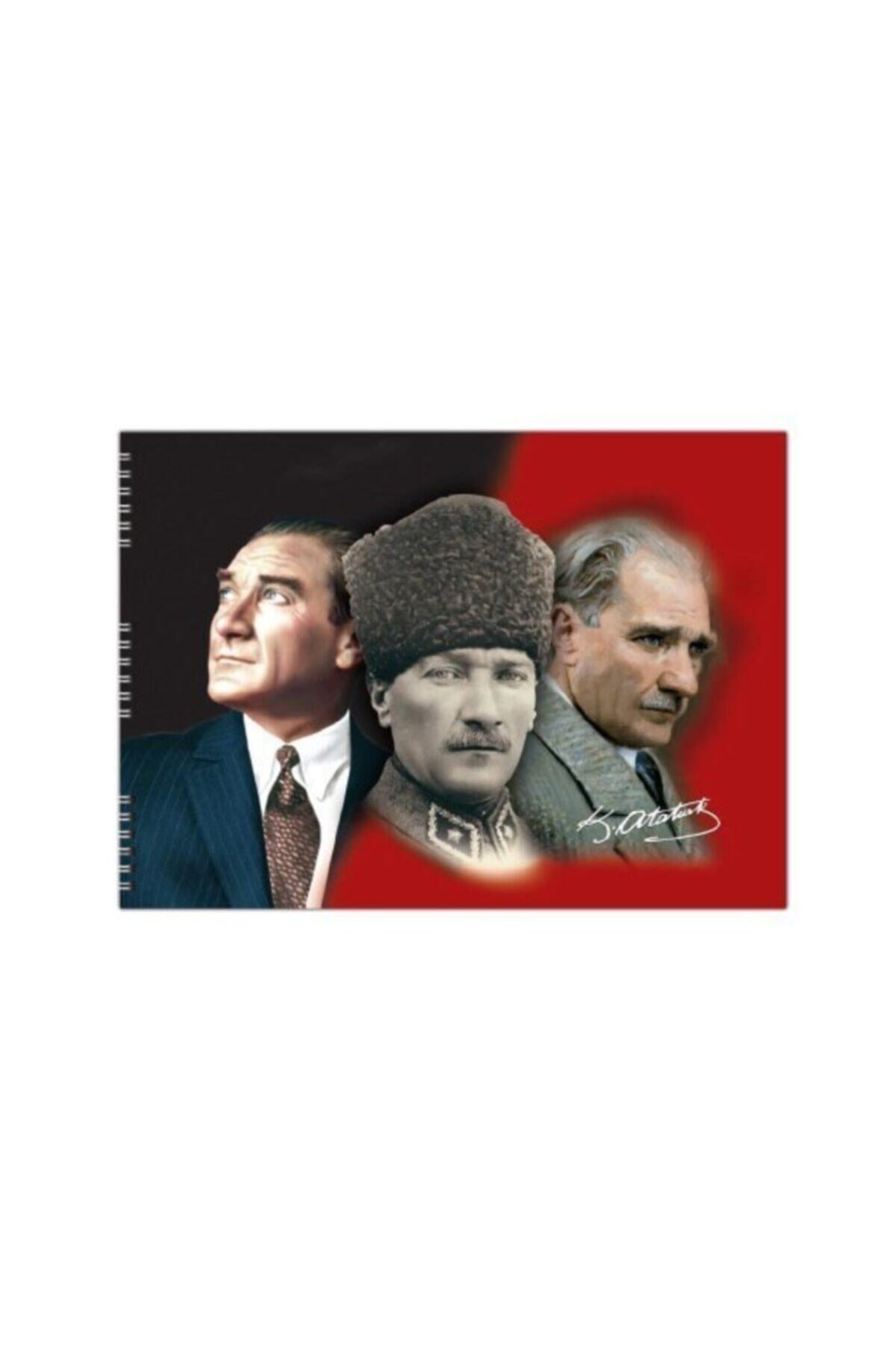 Atatürk Baskılı Resim Defteri 35*50