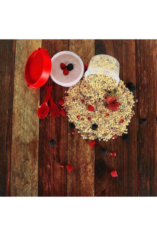 Taken Go Müsli Kabı Kırmızı 800 Ml AP-9452