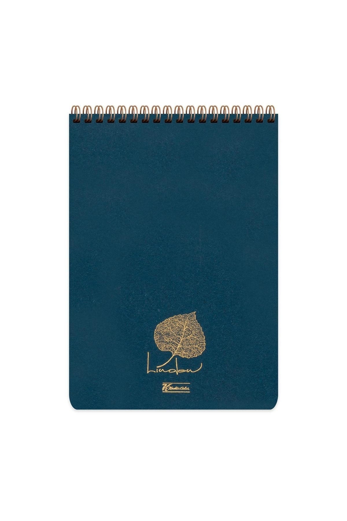 A4 Çizgisiz 80 Yaprak Karton Kapak Telli Defter 70 Gr Krem Renk Kağıt Linden