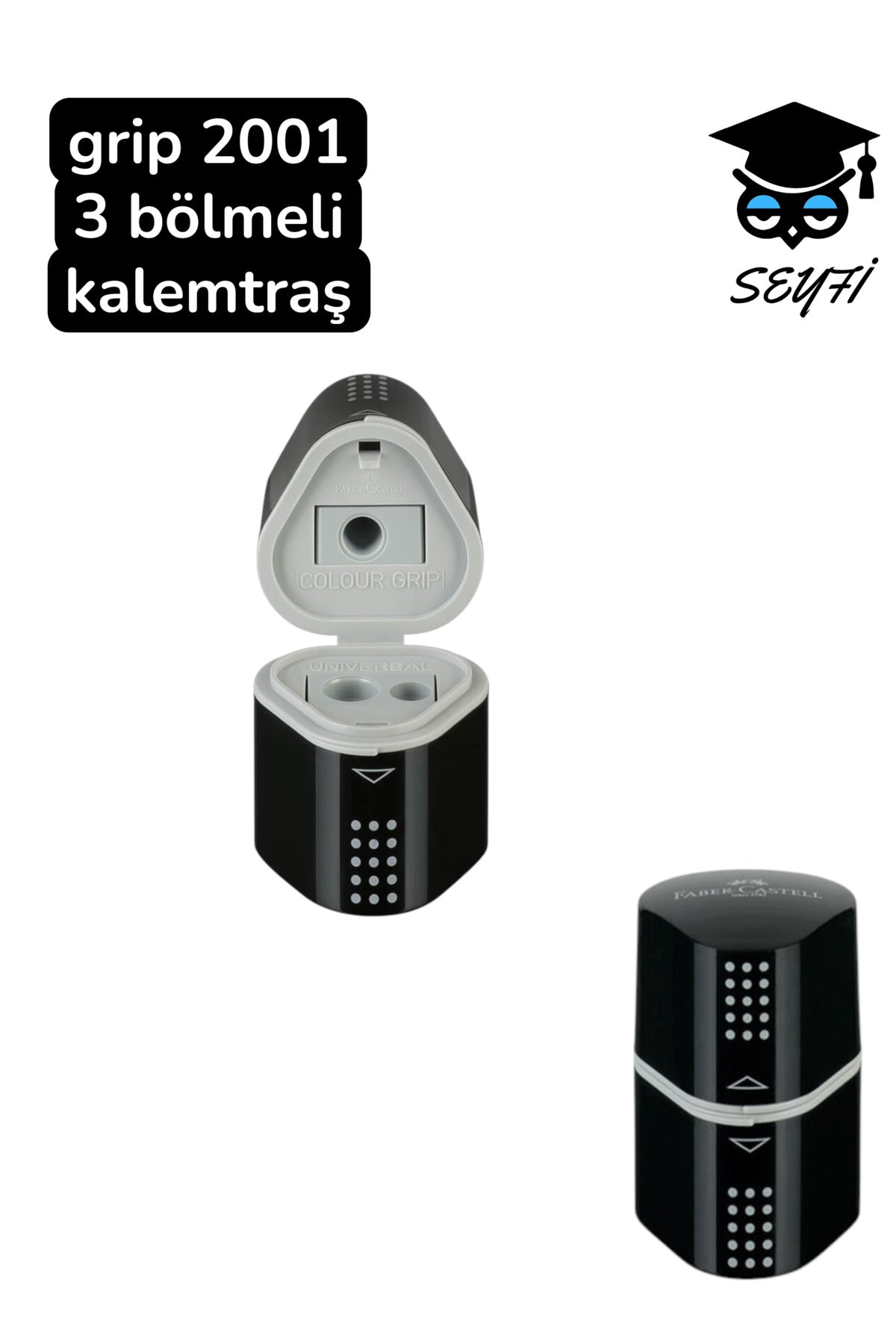 2001 3 bölmeli kalemtraş