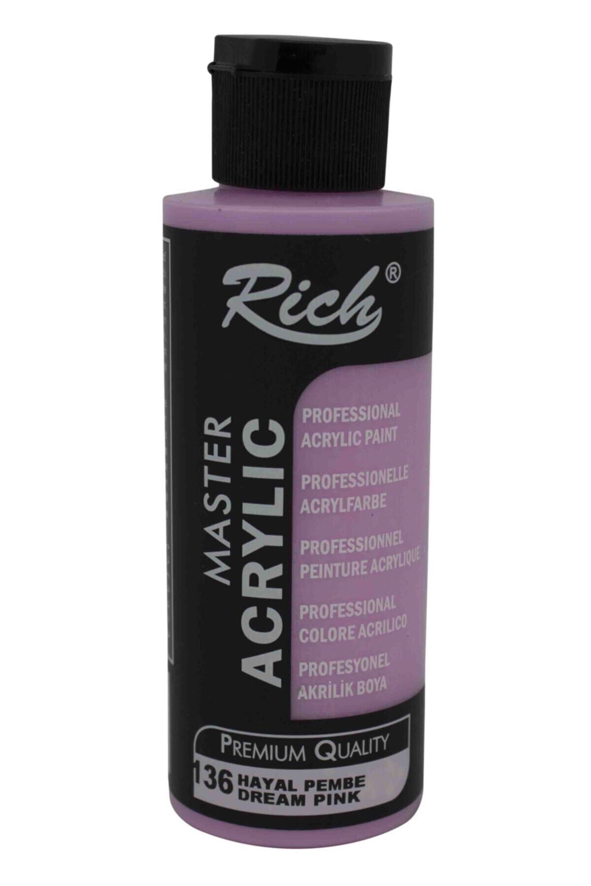 Rich Master Akrilik Boya 120 Cc Hayal Pembe
