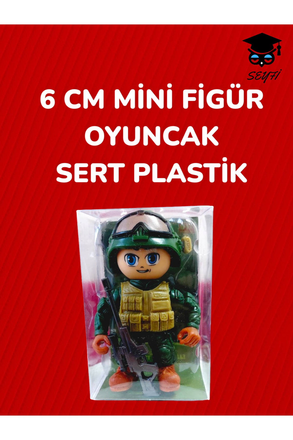 6 CM MİNİ FİGÜR OYUNCAK SERT PLASTİK