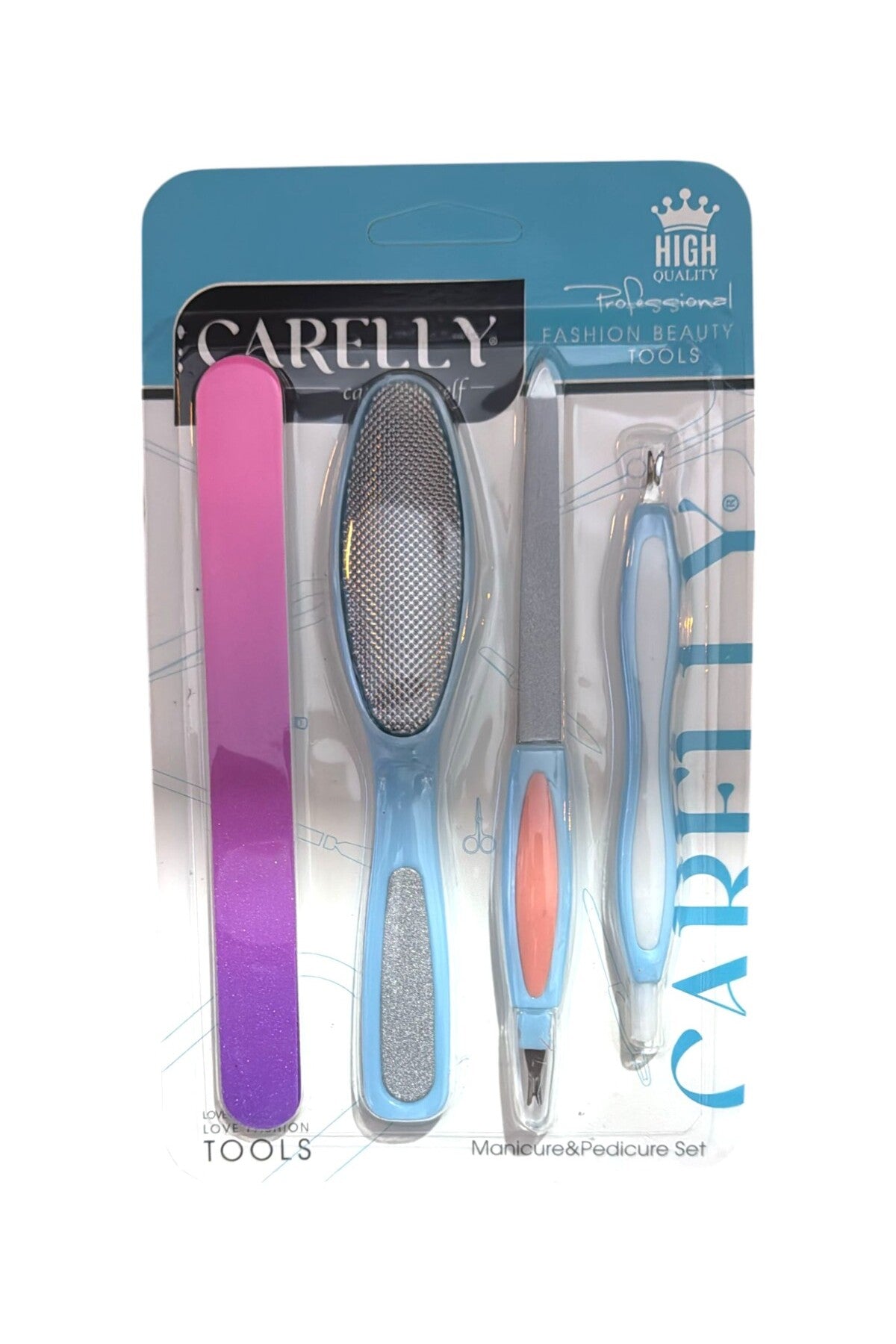 Manikür pedikür tırnak bakım seti çok parçalı