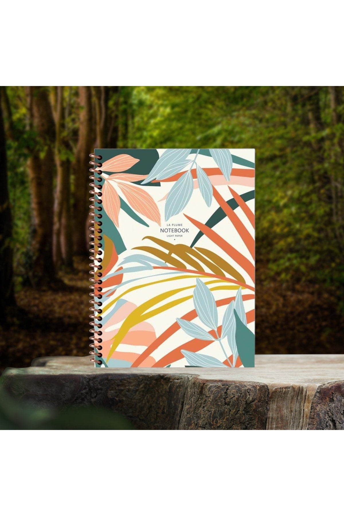 A4 80 Yaprak Çizgisiz Telli Plastik Kapak Hafif Defter 60 Gr Ivory Kağıt Göz Yormayan Defter