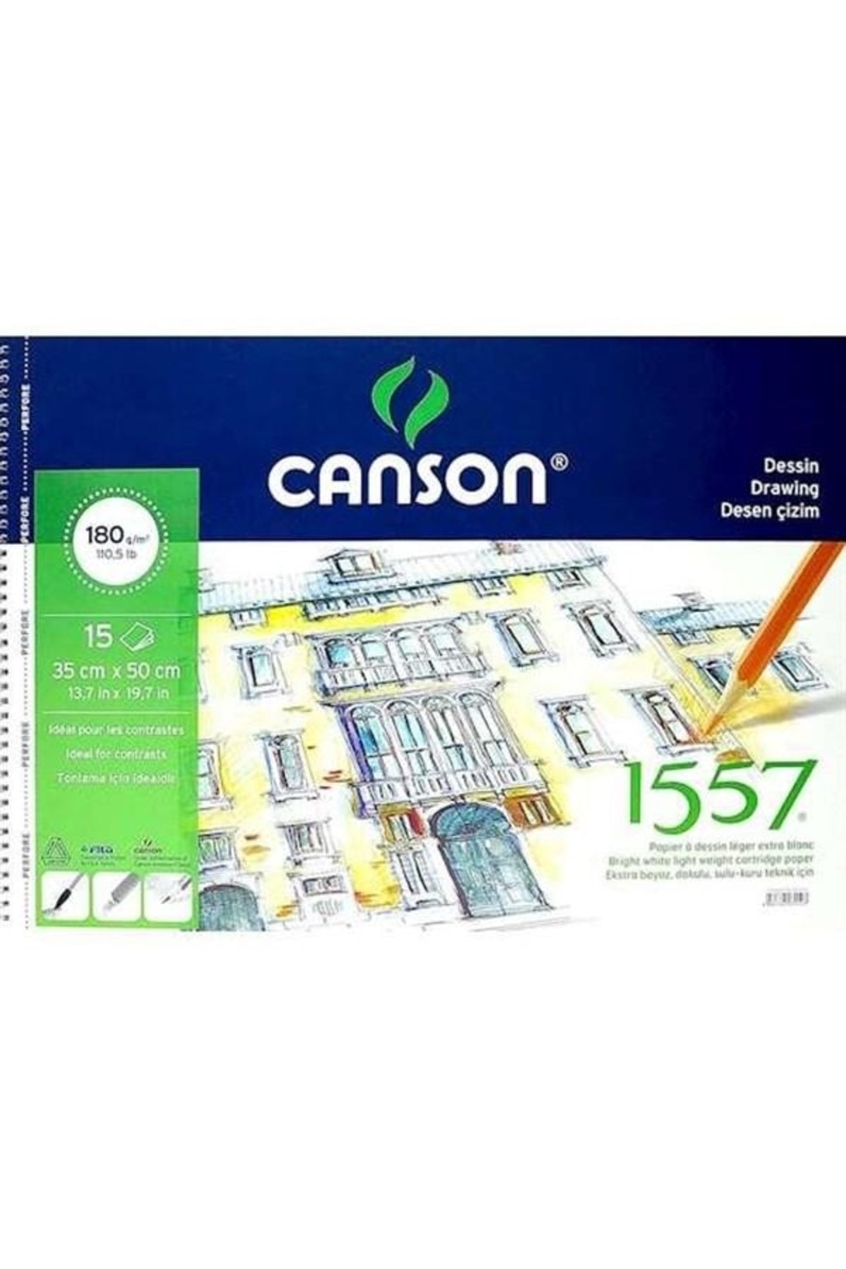 180 gr 35x50 15 yaprak eskiz