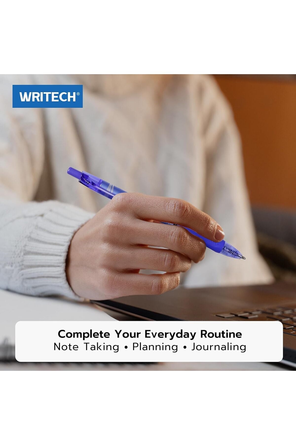 writech 1.0 mm jel kalem imza kalemi anında kuruyan mürekkep