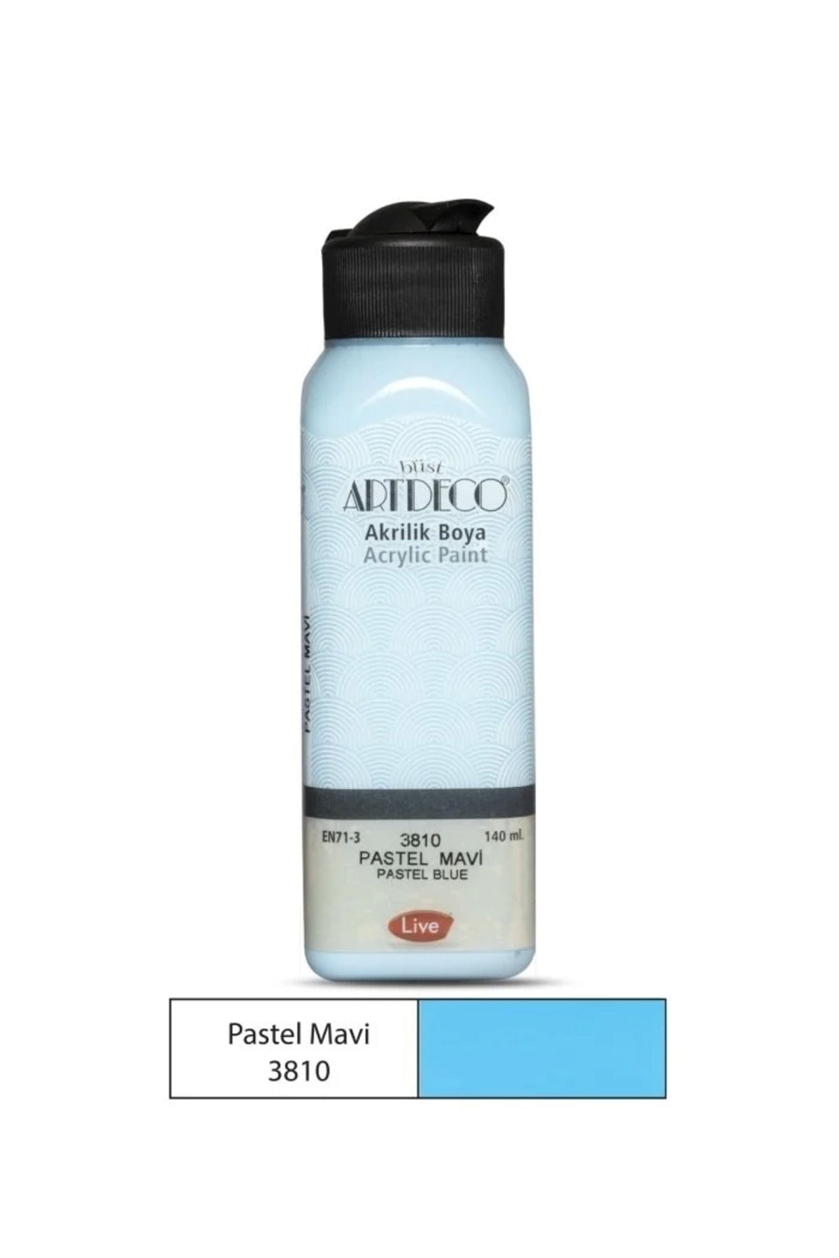 Pastel Akrilik Boya 140ml P. Mavi 3810