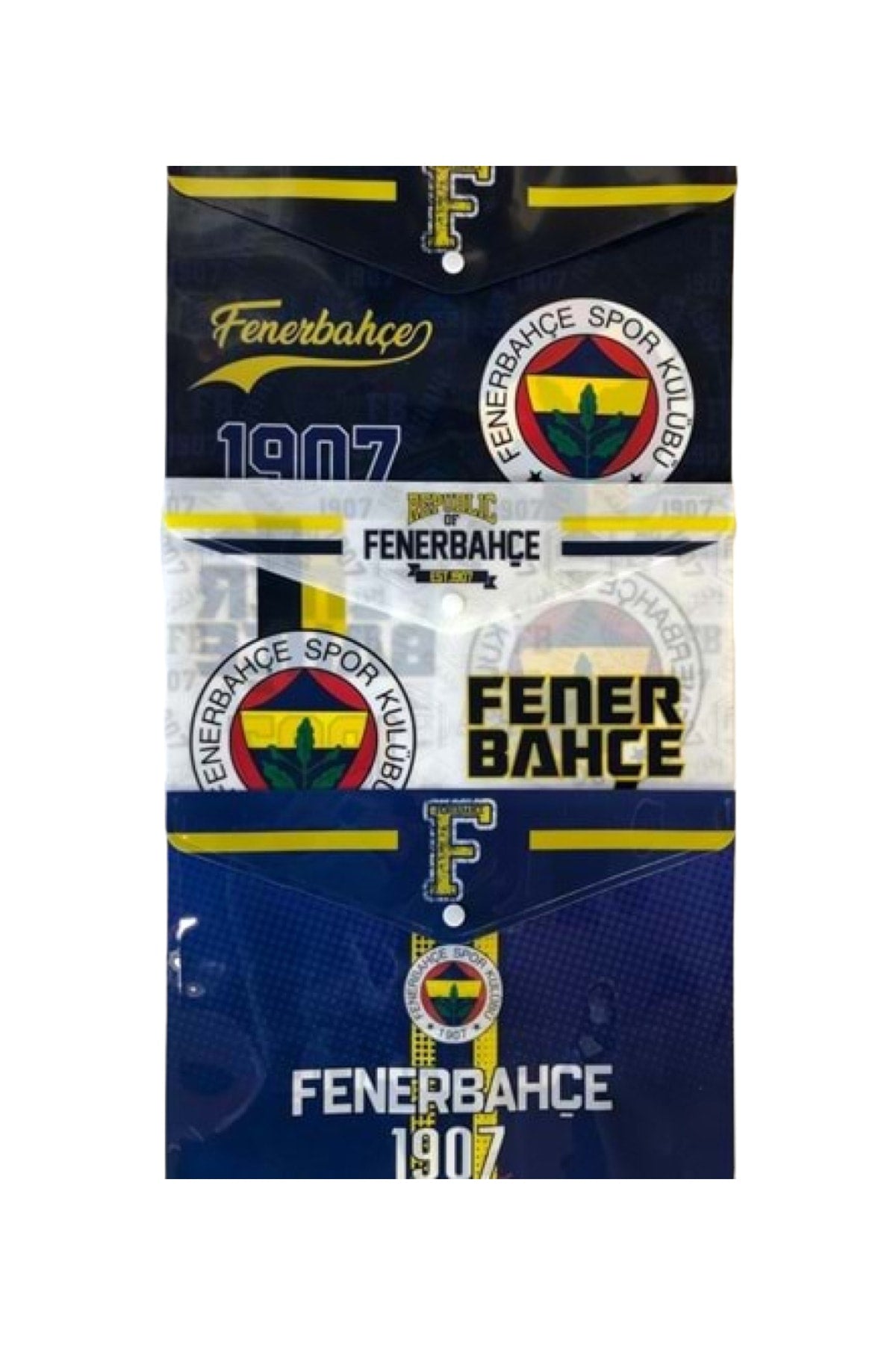 Taraftar Çıtçıtlı Zarf Dosya 3 Adet