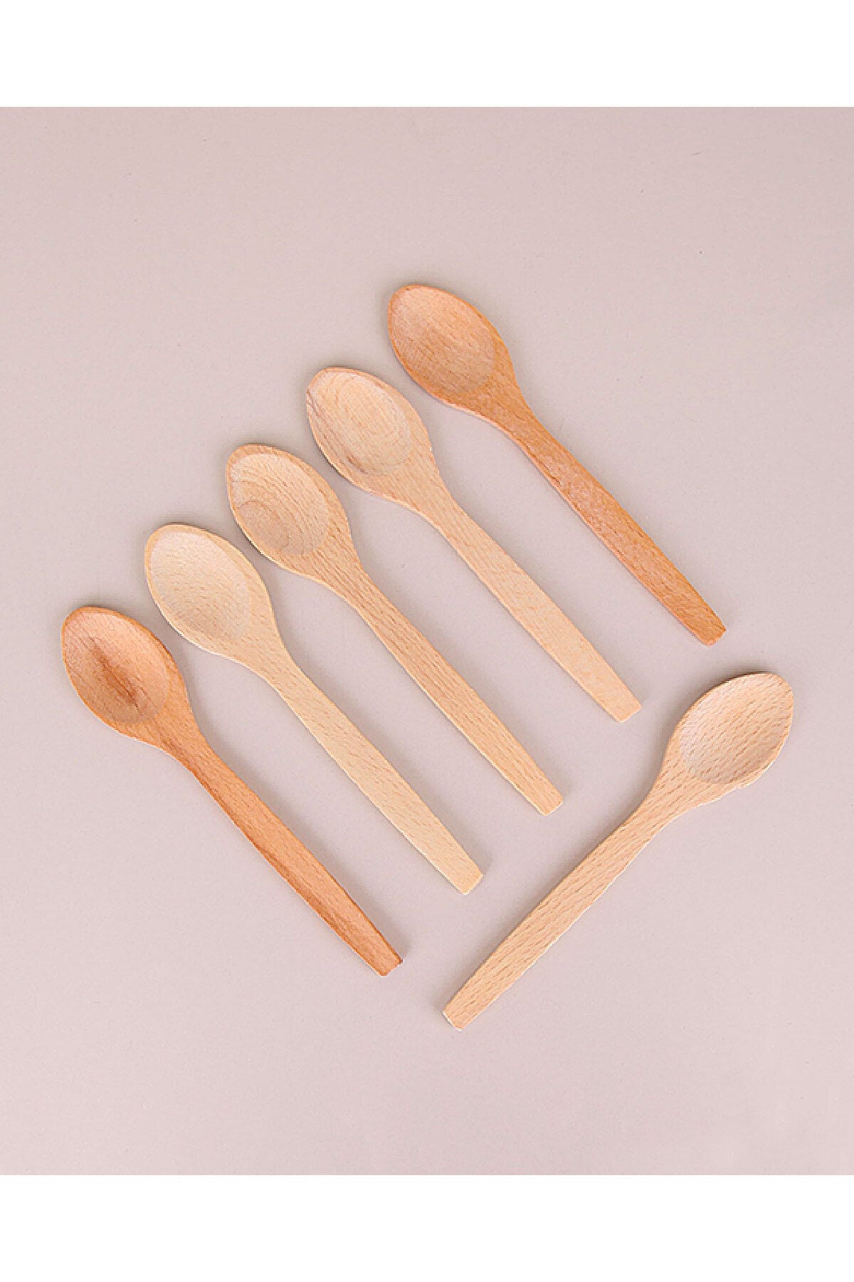 Ahşap Kaşık Seti 6'lı 17 cm
