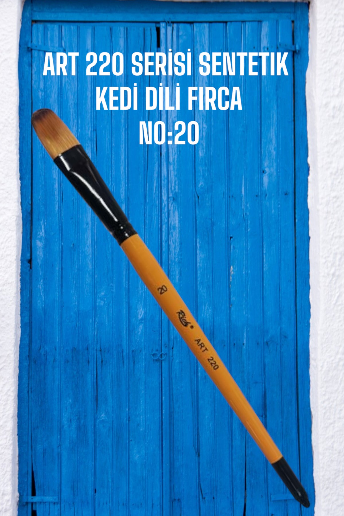 ART-220 SENTETİK KEDİ DİLİ FIRÇA N0:20